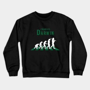 Evolution Charles Darwin Parody Crewneck Sweatshirt